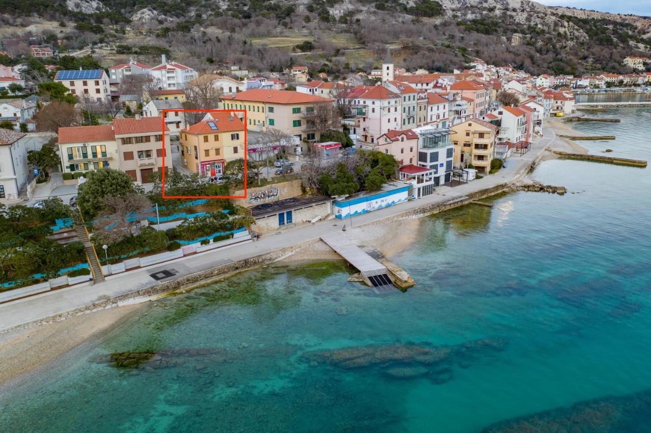 Seaview Apartments Baska ภายนอก รูปภาพ
