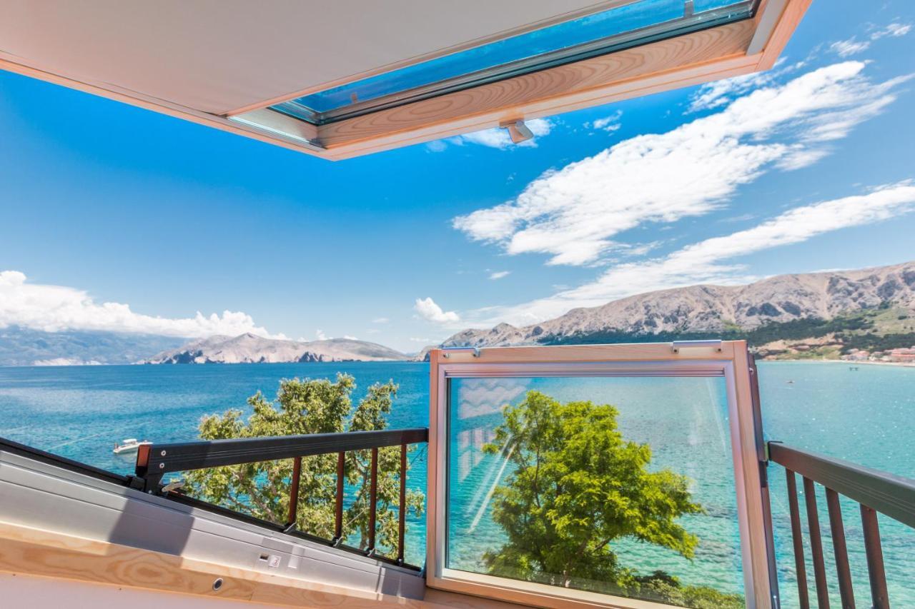 Seaview Apartments Baska ภายนอก รูปภาพ